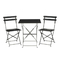 Patio BSCI opvouwbare buitentafel en stoelen 3-delige set
